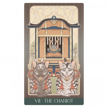 Japanese Art Nouveau Tarot (Premium) kortos Lo Scarabeo